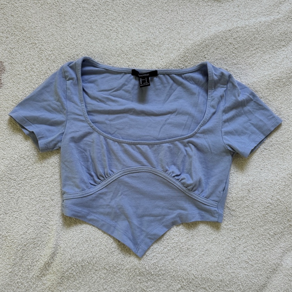Forever 21 cropped tee